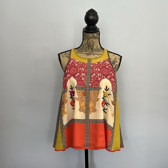 Anthropologie Jardin Swing Top - Picture 2 of 10